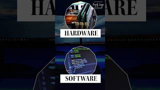 Difference Between Hardware amp Software  Difference Between Hardware and Software shorts [upl. by Andonis]