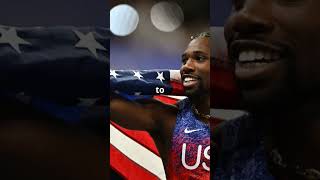 Noah Lyles Epic 100m Gold Win [upl. by Tammara]