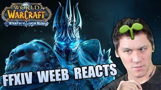 FFXIV Weeb Reacts to Wrath of the Lich King Trailer  WOW [upl. by Zuzana504]