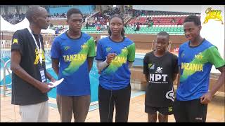 Tanzania Swimmers At the National Aquatic Centre Kasarani during Long cruise Competition [upl. by Ahsieyk]