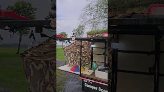 Camper Scooty in thunderstorm 😱 shorts thunderstorm campinglife camper scooty ytshorts shoot [upl. by Ahsilad]