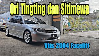 Civic VTIS Facelift 2004 Istimewa Tangan Pertama Asli Solo [upl. by Marcella]