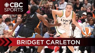 WNBA star Bridget Carleton reflects on Finals Paris 2024 and looks ahead to Canadas 1st WNBA team [upl. by Annocahs]