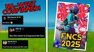 NA WEST FNCS IS BACK  NEW FNCS 2025 FORMAT amp MORE [upl. by Ballou737]