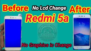 redmi 5a blank screen solution  redmi 5a blue screen problem solution 100 [upl. by Yeltnarb129]