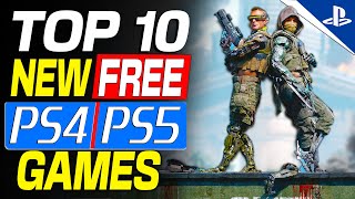 Top 10 New FREE PS4 amp PS5 Games in 2024 [upl. by Sutphin]