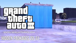 GTA III 100 Walkthrough Hidden Packages 2231 [upl. by Kinchen549]