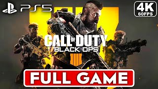 CALL OF DUTY BLACK OPS 4 Gameplay Walkthrough Specialist Campaign FULL GAME 4K 60FPS PS5 [upl. by Seabrooke663]