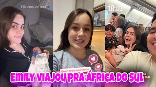 🌟 Aline Mazetto já voltou pra rotinaNay recebeu a família em casaEmily viajou pra África do Sul [upl. by Ahsemed781]