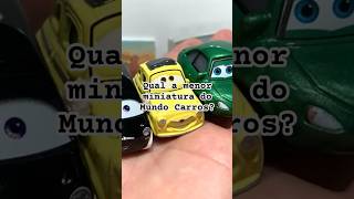 Qual é a Menor Miniatura do Mundo Carros da Disney Pixar [upl. by El]