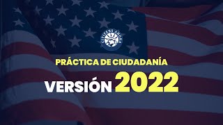 Práctica de ciudadanía americana  Versión 2022 [upl. by Lertsek]