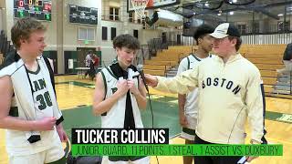 Boys Basketball 2024 vs Duxbury field report [upl. by Massie]