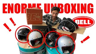 Unboxing du Casque Jet Moto Bell Custom 500  On sort toute la gamme 📦📦 [upl. by Lib411]