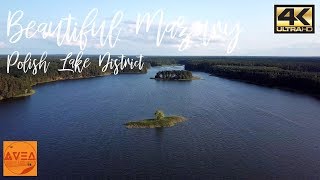 Beautifull Mazury Masuria  Poland by drone 4K [upl. by Erbe386]