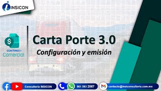 Carta Porte 30 en los sistemas CONTPAQi [upl. by Star]