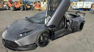 Cyberpunk Lamborghini Murcielago 3 Days No Sleep Finished Car [upl. by Rivkah898]