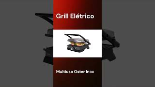 Grill Elétrico Multiuso Oster Inox [upl. by Eecrad]