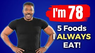 Ernie Hudson 78 still looks 45 🔥 I eat TOP 5 FOODS and Dont Get Old [upl. by Gilba]