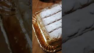 Torta Sfogliatine Glassate in 10 minuti👍 😋💯foodloverfood cucina Video YouTube Shorts [upl. by Nawtna]