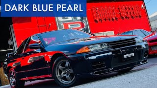 DEFEND GRAPHICS！！SKYLINE GTR BNR32 Rare Color Dark Blue PearlTH1！ [upl. by Munford]