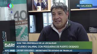 💬 Acuerdo salarial con pesqueras de Puerto Deseado  Presentación del CCT de trabajadores [upl. by Anitniuq]