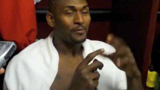 Ron Artest on his appearance on The Jimmy Kimmel Show [upl. by Ner571]