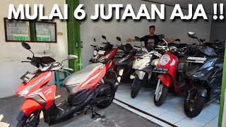 UPDATE HARGA MOTOR BEKAS MURAH MULAI 6 JUTAAN [upl. by Nalyk]