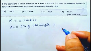 Elasticity Physics  Class 11  Pyq  mechanical properties If the coefficient of linear NeetJee [upl. by Melan]