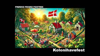 Frøens Friske Fodtrin  Kolonihavefest [upl. by Aihsem331]