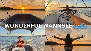 Exploring Berlin’s Beautiful Wannsee Lake A Relaxing Boat Ride and Scenic Journey [upl. by Livi]