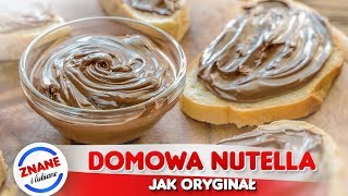 NUTELLA domowy przepis  ORYGINALNY SMAK wpadka na planie [upl. by Girand626]