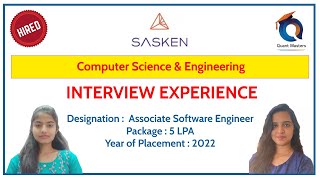 Sasken Technologies Interview Experience  2022  Designation Associate Software Engineer [upl. by Samuela809]