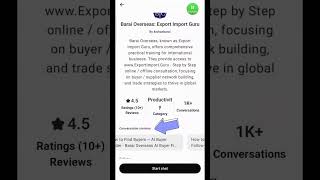 Free AI Business App for Import Export Trade EximAi BOAI BOShorts [upl. by Forbes]