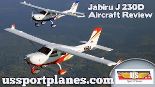 Jabiru J230D Light Sport Aircraft Review Sport Aviation Expo 2019 Sebring Florida [upl. by Eaves]