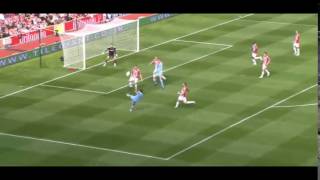 Gareth Bale Amazing Goal Against Stoke City [upl. by Halladba415]