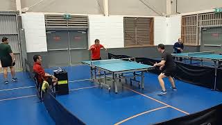 2024 NSW veterans div 1 Alex Vong vs Zhao Hui Michael He set 3 [upl. by Wiles]