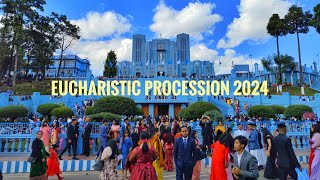 Eucharistic ProcessionShillongMeghalaya 2024 [upl. by Constancia970]