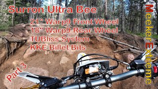 Surron Ultra Bee Warp9 Range Test  Part 3 [upl. by Nahguav]