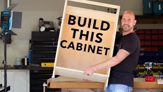 Cabinet Making for Beginners  First Attempt [upl. by Iruam]