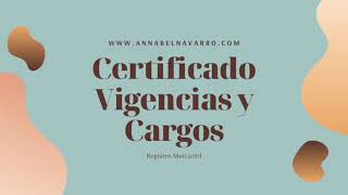 Startup  Certificado vigencias y cargos ONLINE [upl. by Yerggoeg945]