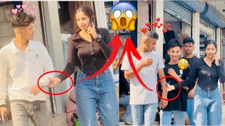 Holding Hands Prank On Cute Boys🥰😱 Part 2  Gone Romantic 🥰🫣 [upl. by Kile889]