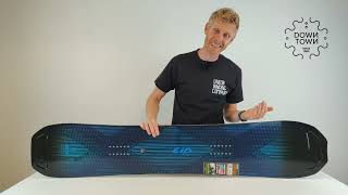 Libtech Apex Golden Orca snowboard met Anti Matter 3D nose en tail [upl. by Llewxam]