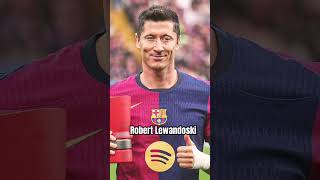 Barcelona FC striker Robert Lewandowski joins Messi amp Ronaldo in the OVER 100 GOALS CLUB shorts [upl. by Terag]