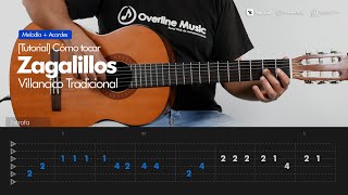 Tutorial Zagalillos Villancico  Melodía  Acordes  Overline Music Tutorial [upl. by Luapnoj]