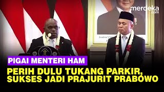 Perih Pigai Pidato Sertijab Menteri HAM Dulu Tukang Parkir Sukses Jadi Prajurit Prabowo [upl. by Avehs439]