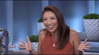 Jeannie Mai Talks Prepping Her Hello Kitty For a Night Out [upl. by Aitahs830]