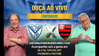 Vélez 2 x 3 Flamengo  Libertadores  20042021  AO VIVO [upl. by Kaiulani]