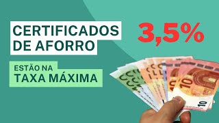 Certificados de Aforro Série E estão na taxa máxima 35 Abril 2023  Simulador Online [upl. by Airam]