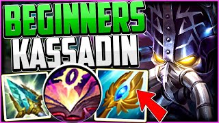 KASSADIN IS NO JOKE RIGHT NOW Best BuildRunes  How to Kassadin for Beginners League of Legends [upl. by Annaeiluj]