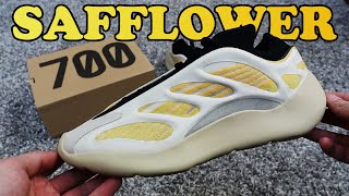 WILL THEY SELLOUT Yeezy 700 V3 Safflower Review  On Feet [upl. by Ynagoham227]